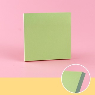 Giấy Note Pastel Vuông 8cm Nhà Cam