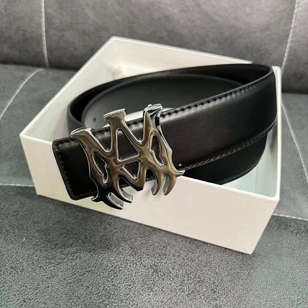 Amiri Armini Thắt Lưng Hợp Thời Trang Anh Chữ Thanh Niên Quần Jean Phù Hợp Với Quần Jean Belt-yd23