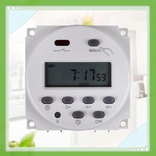 Dc 12V 16A Rơle Hẹn giờ Công tắc điều khiển thời gian LCD thông minh để tưới vườn