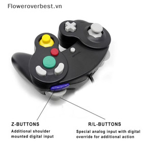 Tay cầm chơi game điều khiển ngc có dây fbvn cho bảng điều khiển gamecube gc & wii u màu sắc hot