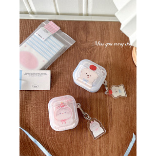 Apple Dog Thích hợp cho Airpods1 / 2 3 Pro Pro2 Vỏ tai nghe Bluetooth không dây Vỏ bảo vệ tai nghe AirPods Pro 3