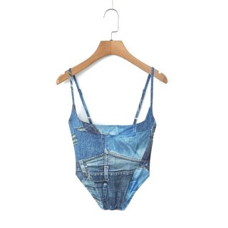 Áo Vest ba chiều Keel Cowboy Frenulum thời trang Uibey 7142
