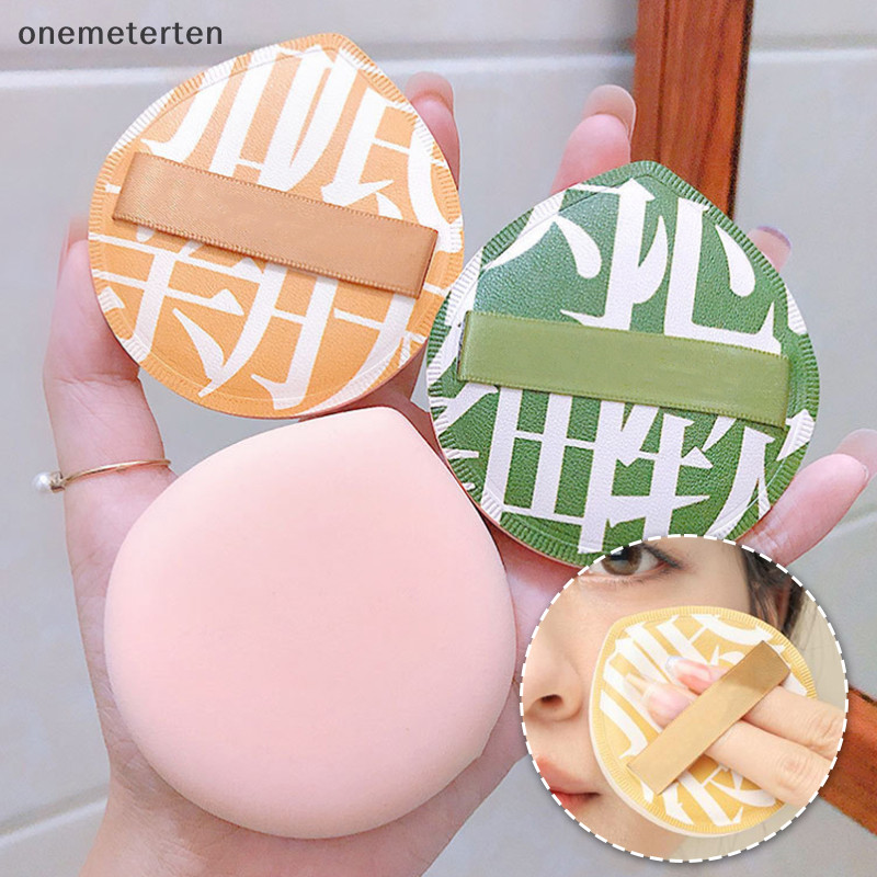 Rten XL Water Drop Air Cushion Powder Puff Soft Thicked Sponge Face Concealer Foundation Hide Pores Female Beauty Cosmetics Tool n