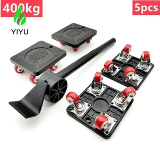  YIYU 5 Cái   bộ Đồ Nội Thất Mover Hạng Nặng Với Thanh Bánh Xe Vật Dụng Nâng Cao Tiết Kiệm Nhân Công Nâng Người Trợ Giúp Loại Bỏ Chịu Lực Mạnh Mover Con Lăn Di Chuyển Thiết Bị 