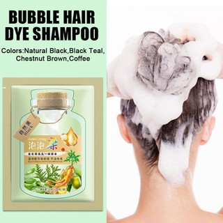 Dầu gội nhuộm tóc bong bóng 30ml Thuốc nhuộm tóc xốp gia dụng