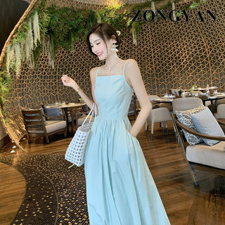 ZONGYAN váy Đầm váy nữ body đầm Fashion Fashion Cổ điển Dễ thương WLQ2430E6U 12Z240318