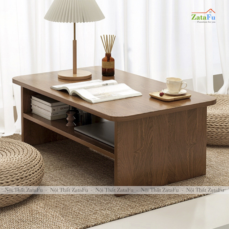 Bàn Ngồi Bệt Kiểu Nhật Làm Bàn Trà Bàn Học Ngội Bệt BLV-123 ZataFu