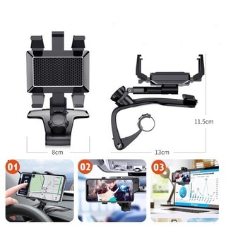 Giá đỡ điện thoại YB20-9 gắn mặt taplo xoay 360 độ
