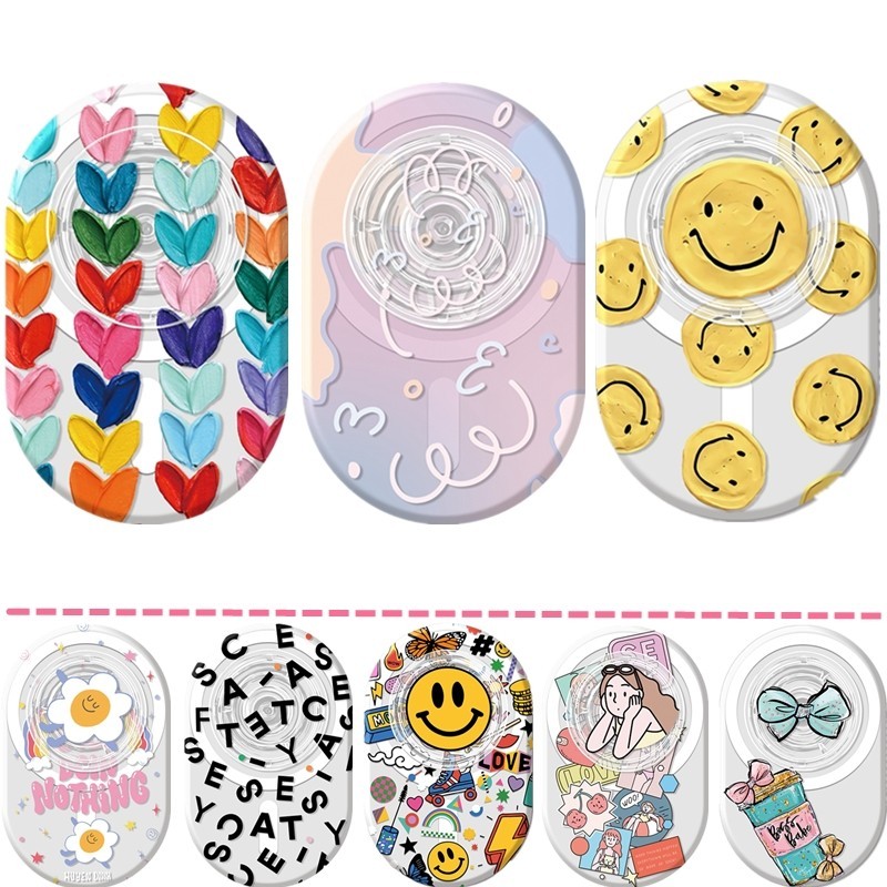 Casetify Giá đỡ từ tính cho iPhone Samsung Hỗ trợ kính thiên văn hấp phụ mạnh mẽ Acrylic Hard Holde