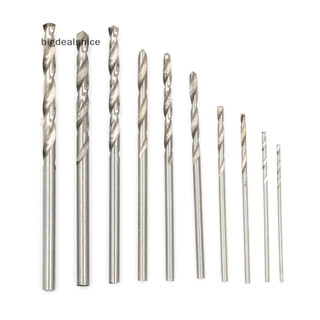 Bigdealsnice 10 chiếc titan phủ mũi khoan thép tốc độ cao mũi khoan dụng cụ điện 0.8-3mm zbn