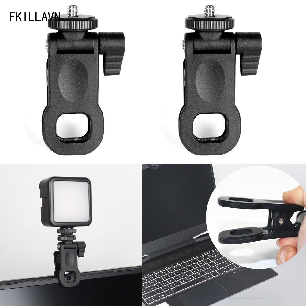 Fkilla5 2 Chiếc Mini Fill Light Clip, Nhựa 1 / 4 Vít Gắn Camera Flash