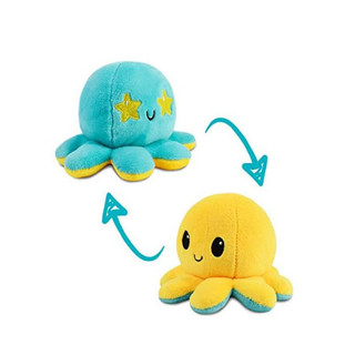 Dễ thương lật bạch tuộc búp bê búp bê bạch tuộc sang trọng đồ chơi có thể lật mặt quà tặng sinh nhật lật bạch tuộc búp bê sang trọng đồ chơi lật mặt thay đổi biểu hiện b 3.28
