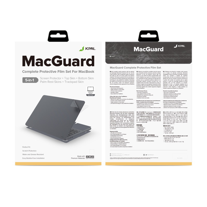 combo dán Jcpal 3M Mac Air 15 inch 2023 -dán Mac Air m2 188 Cao Đạt q5