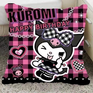 Kuromi Gối Sanrio Giai Điệu Hai Chiều Anime Gối Ký Túc Xá Giường Gối Trường Quà Tặng Sinh Nhật 01