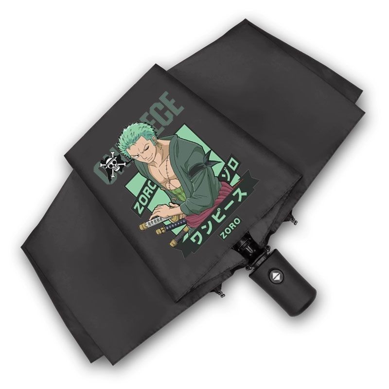 [Ưu đãi đặc biệt] Ô dù nắng One Piece Công dụng kép Gấp hoàn toàn tự động dành cho sinh viên Anime T