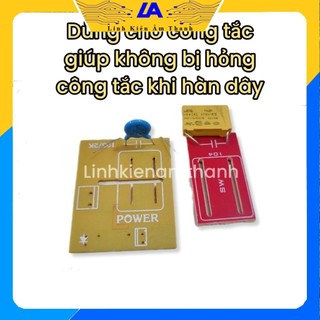 Pcb mạch in công tắc nguồn ampli main đẩy