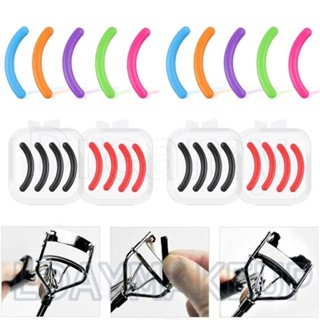 4 Cái / hộp Dụng cụ uốn mi Refill Miếng đệm thay thế / Kẹp lông mi đàn hồi cao Dải silicon Dụng cụ tạo kiểu trang điểm làm đẹp