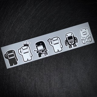Jdm dán domo jun hoạt hình dán jdm sửa đổi xe dán phản quang cá tính cản trầy xước trang trí xe máy đề can sáng tạo