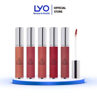 Son Kem lì Mịn Mượt 3CE Hazy Lip Clay 4g Hàn Quốc