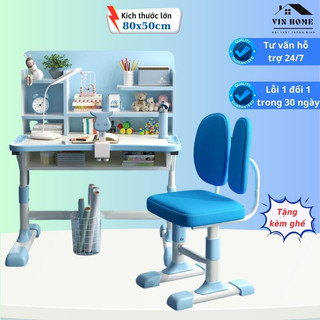 Bộ bàn học sinh chống gù thông minh, bàn học sinh cho bé, bàn học đa năng hàng nhập khẩu - nội thất miền bắc