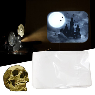 Màn hình chiếu vải trắng có thể gập lại halloween giáng sinh phim máy chiếu đèn rèm vải 1.8mx1.2m