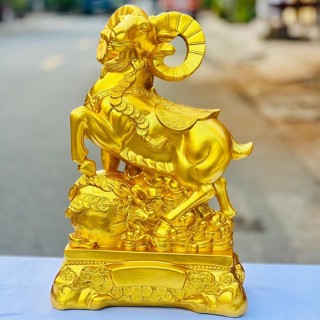  Heo Đất Lợn Đất hình DÊ BỆ VÀNG | size ĐẠI | Ống tiết kiệm | Decor | Phong Thuỷ | 12 Con Giáp | Kèm Ảnh Thật 