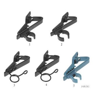 Kẹp cáp thay thế Kiki Micro không dây Gắn micrô Ve áo Kẹp cà vạt