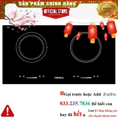 Bếp điện từ hồng ngoại kết hợp Hafele HC-M772C - Hafele 536.61.565 <nEw<