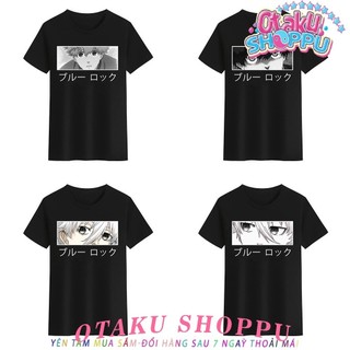 HOT Áo Thun Unisex Cổ Tròn aogau.store In Họa Tiết Ổ Khóa Màu Xanh Dương / Trắng / Đen