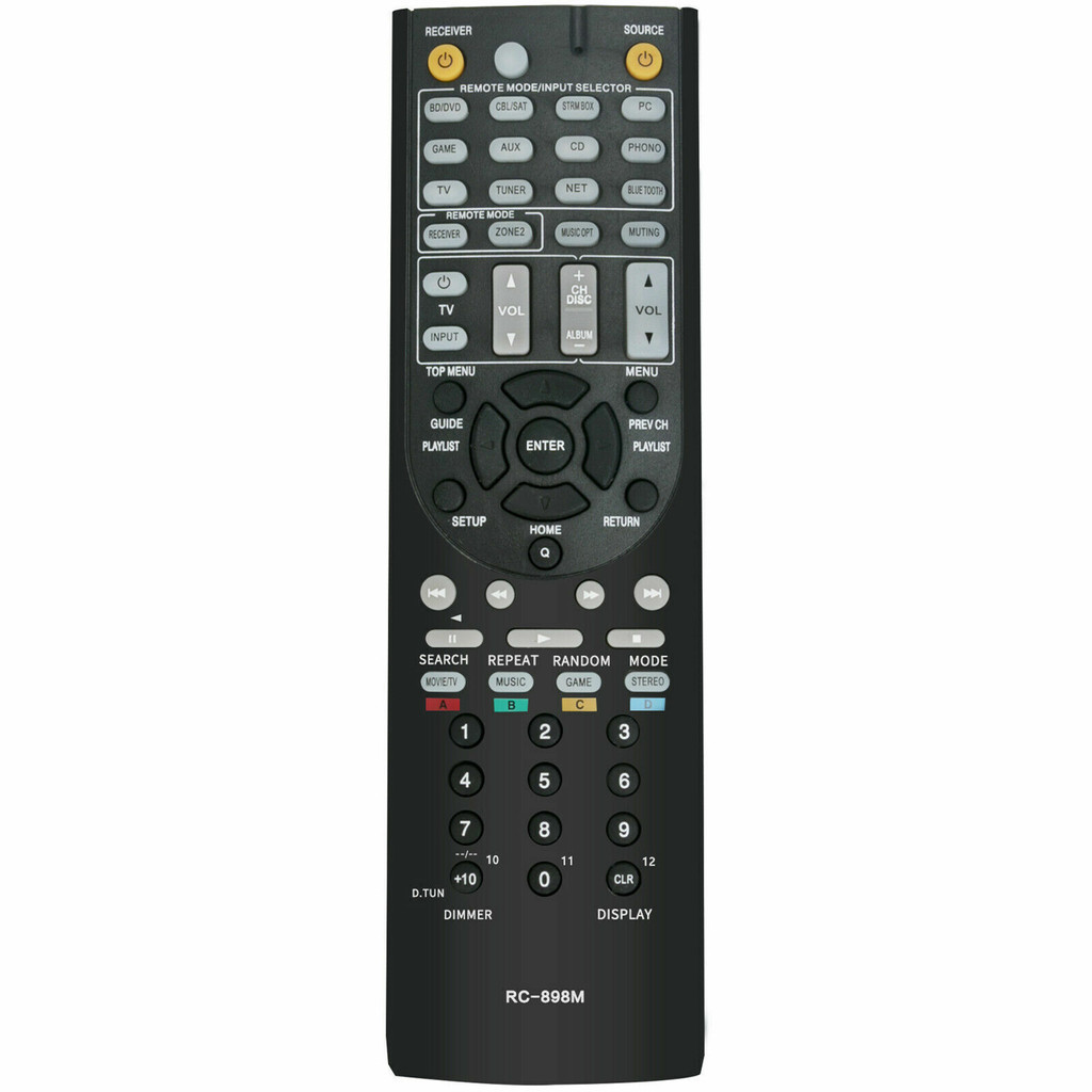 RC-898M Mới Cho ONKYO AV Thu Điều Khiển Từ Xa TX-NR5008 TX-NR709 TX-NR646