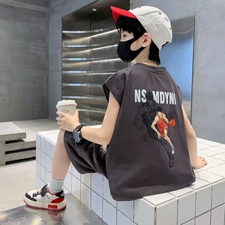 Bộ đồ Vest mùa hè cho bé trai Bộ đồ thể thao trẻ em Áo Vest ngắn tay bé trai