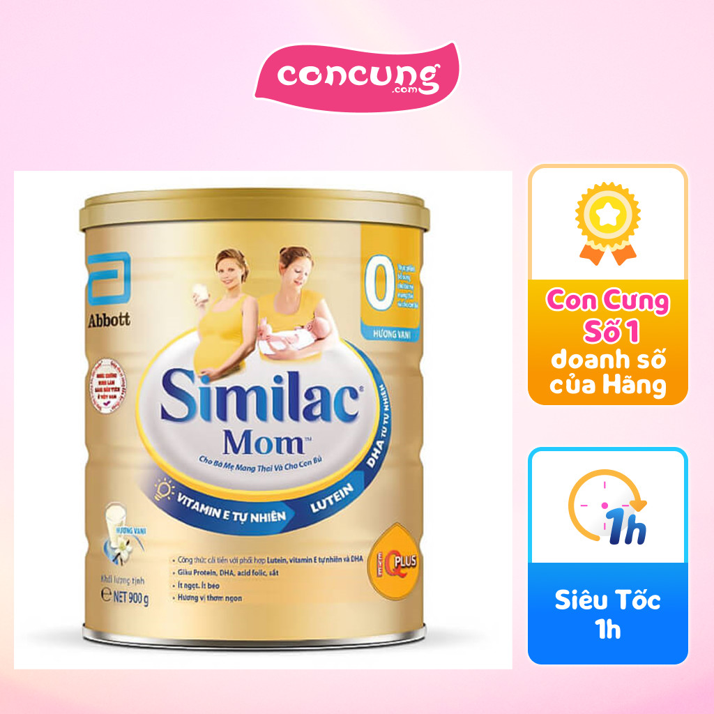 Sữa Similac Mom Hương Vani, 900g