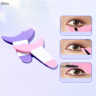 Mẫu kẻ mắt Silicon Trang điểm mắt Stencils Lông mi vách ngăn Mascara Shield Applicator Miếng bảo vệ lông mày Eyeliner Công cụ định hình COD