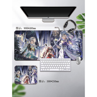 Firefly mouse Pad Honkai: Star Rail oversized keyboard desk pad Computer surrounding study pad Dormitory small