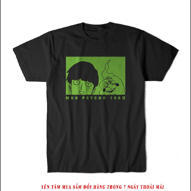 Áo thun Mob Psycho 100 (Black) ngắn tay