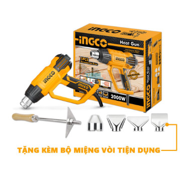 Máy khò nhiệt _ Máy thổi nóng 2000W Ingco