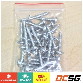 Ốc vít bắt tường, bê tông 4.0x25mm đầu dù, không tắc kê Unika PW-425-SDN (37 cái)