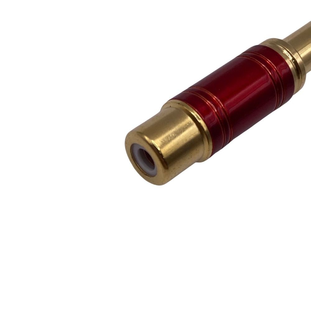 Jack 6 Ly Ra AV 625 (Jack 6 Ly Ra Hoa Sen) - Đầu Chuyển Đổi Giắc Cắm Âm Thanh Chất Lượng Cao,   --- 