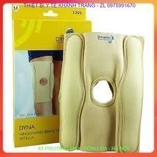 Đai cố định đầu gối vùng xương bánh chè Dyna