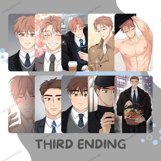 Card glossy ⭐️ photocard the third ending yaoi - manhwa card - cán màng bóng chống xước - card bo góc