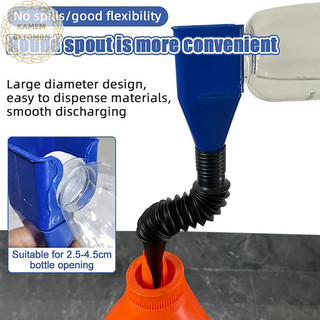 Kamembbn nhựa ô tô xe máy tiếp nhiên liệu động cơ xăng phễu lọc chuyển dụng cụ thay dầu đổ phễu dầu accesorios vn