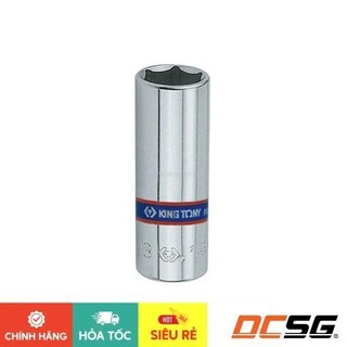 Đầu tuýp xi bạc 8.0mm chuôi 1/4" Kingtony 223508M