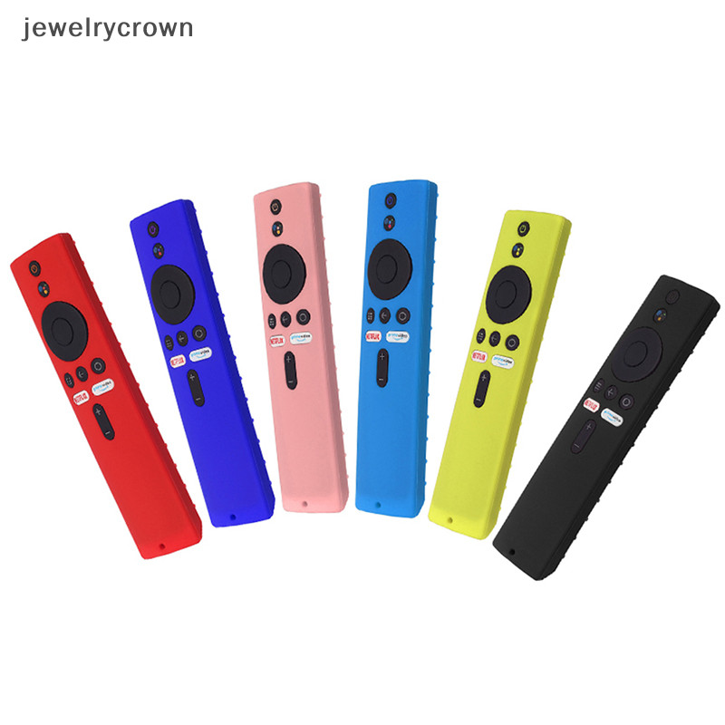 [Jewelrycrown] 1 Vỏ Điều Khiển Từ Xa Cho Xiaomi Mi TV Box S Wifi Điều Khiển Từ Xa Silicon Bảo Vệ Chống Sốc Cho Mi TV Stick Boutique