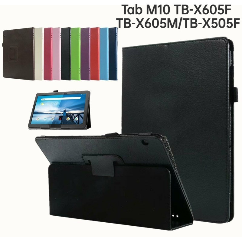 Ốp Lưng Dành Cho Lenovo Smart Tab M10 TB-X605F TB-X605M / Lenovo Tab M10 TB-X505F 10.1 inch Folio Đứ