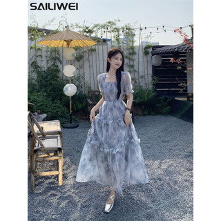 SAILIWEI váy Đầm váy nữ body đầm thời trang Fashion Minimalist Korean WLQ2430OPZ 13Z240325
