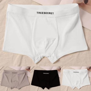 Boxer Brief Quần lót Cotton thoải mái thoáng khí Quần lót giữa tầng