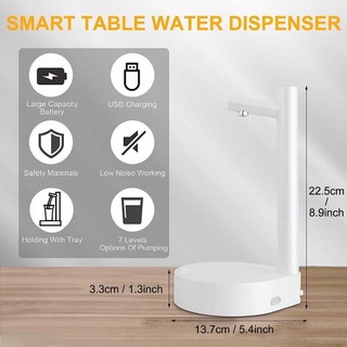  Smart desktop water dispenser electric water pump 