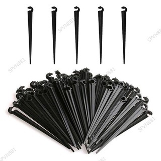 Dụng cụ làm vườn ống ống 4 / 7mm giá đỡ cố định 1 / 4 "hỗ trợ tưới nhỏ giọt cọc tưới nước giá đỡ tưới nước vn8b1