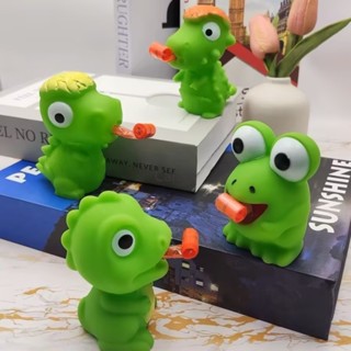 Lưỡi dính ếch đồ chơi sáng tạo véo nhạc cho học sinh tiểu học để thông hơi và giảm căng thẳng món quà đồ chơi khủng long nhỏ