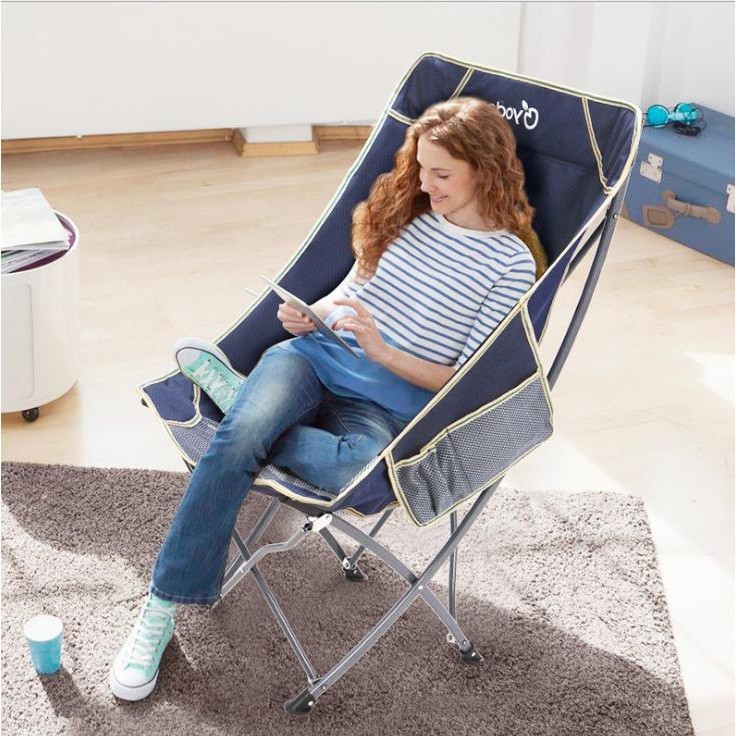 Ghế xếp tựa lưng European Outdoor đeo đi du lịch dã ngoại Folding Chair